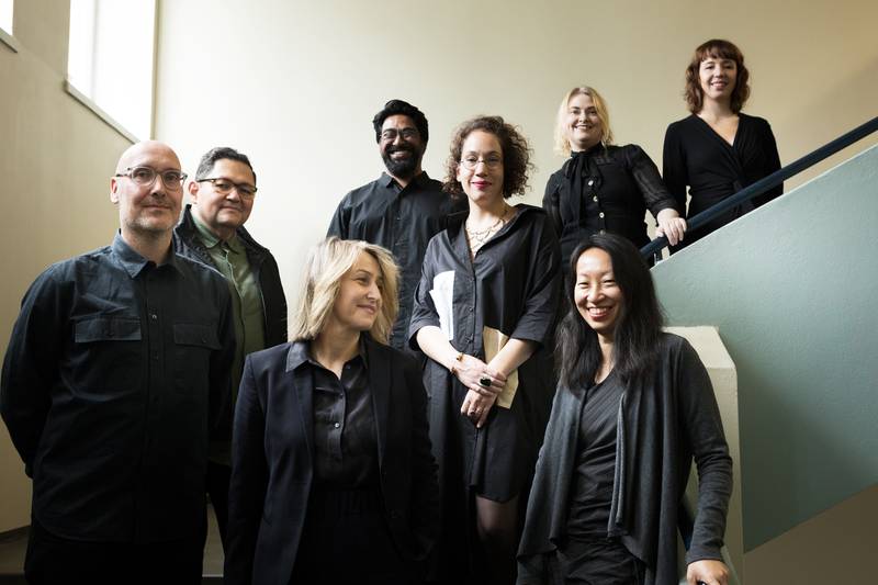 Curatorial collaborators of Helsinki Biennial 2023, Photo: Verna Kovanen