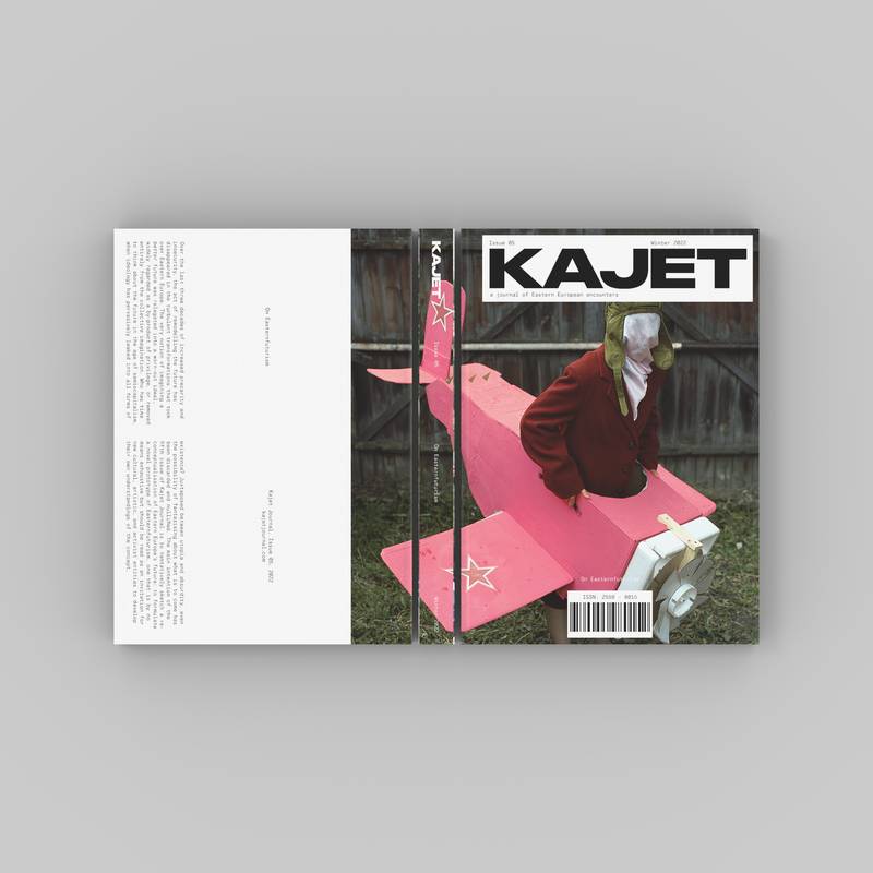 Image by Pavlo Borshchenko, part of the “Sumy: Sorrow of my days” photo series (2018-2021), the cover of *Kajet 05: On Easternfuturism.*