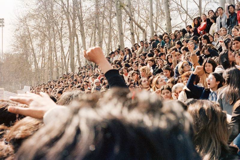 Sophie Keir, Iran, 1979. Courtesy of the Centre Audiovisuel de Simone de Beauvoir.