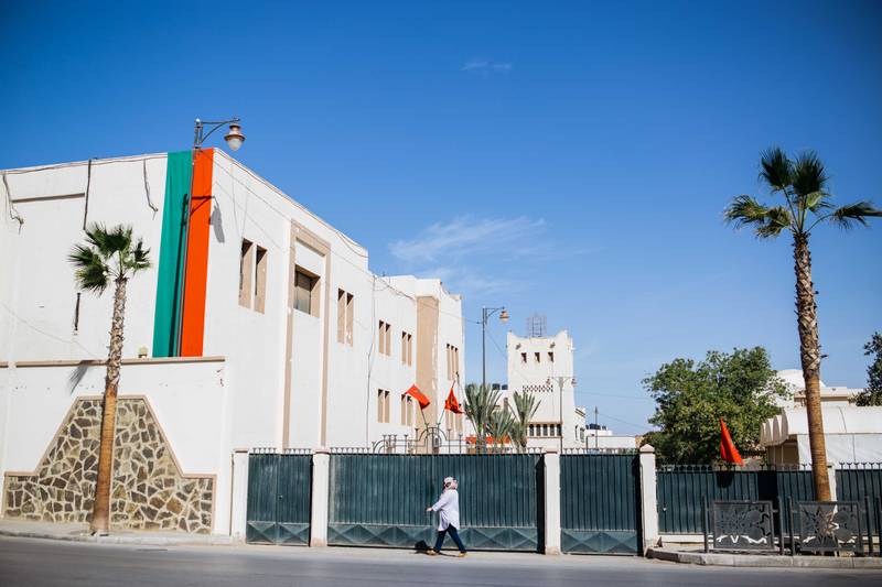 The streets of Laayoune are generally immaculate, with signs of the Moroccan occupation everywhere.