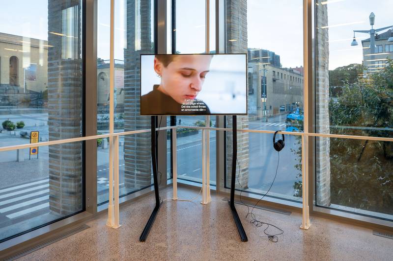 Agnė Jokšė: Dear Friend (2019). Gothenburg City Library. Photographer: Hendrik Zeitler