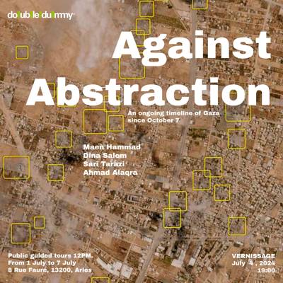 Radical Re-imagining of Visual Order in the Midst of an Ongoing Genocide of Palestinians: A Review of ‘Against Abstraction’